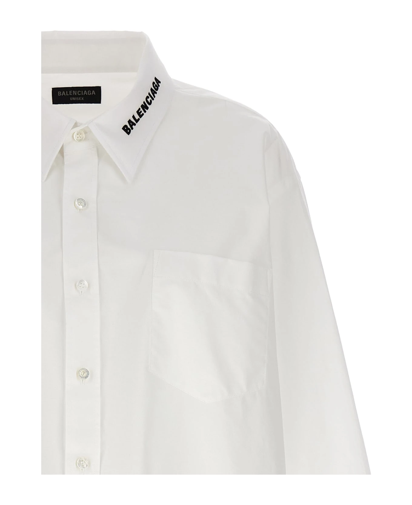 Balenciaga 'dropped Neckline' Shirt - Image 3