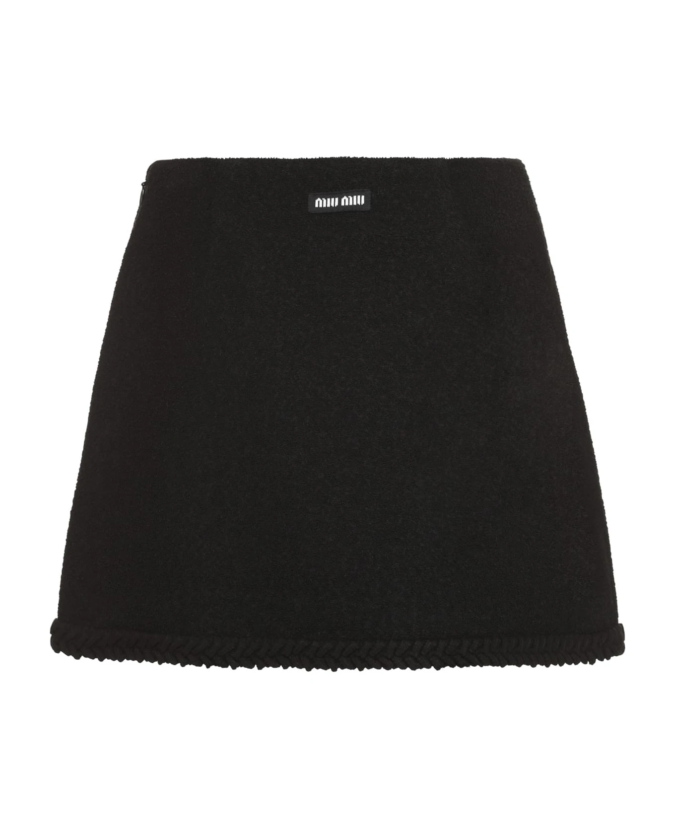 Miu Miu Bouclé Wool Skirt - Image 2