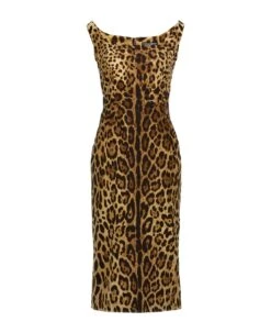 Dolce & Gabbana Animalier Dress