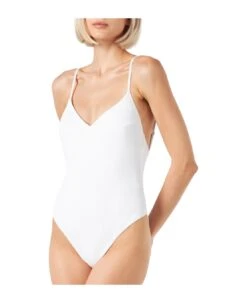 MC2 Saint Barth Woman White One Piece Swimsuit